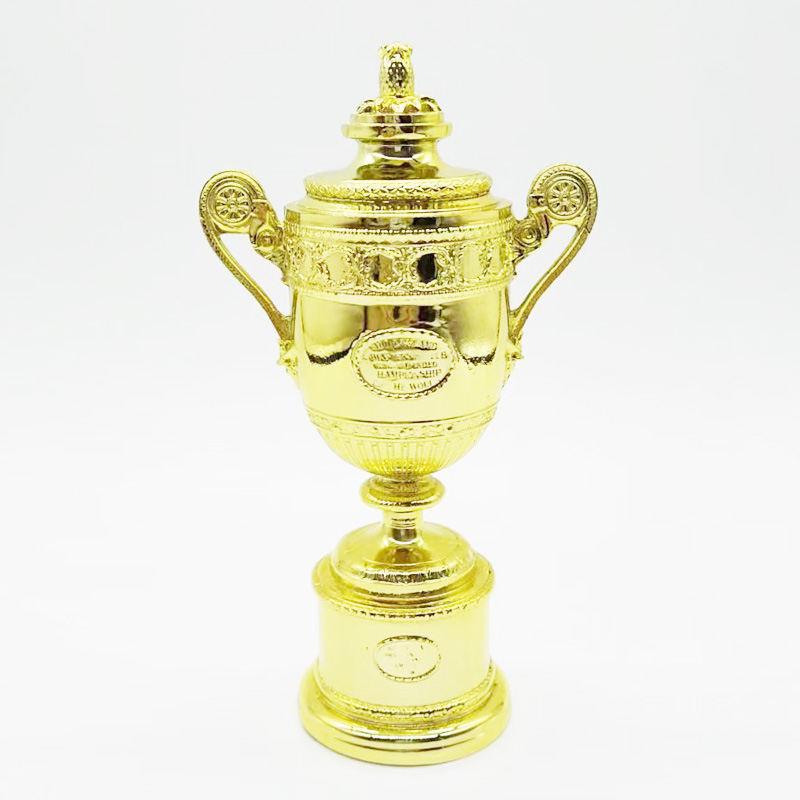 Resin Mold Trophy Sports Tennis Championship Cup Gold Trophy Fan's Souvenir Arts Crafts Childre