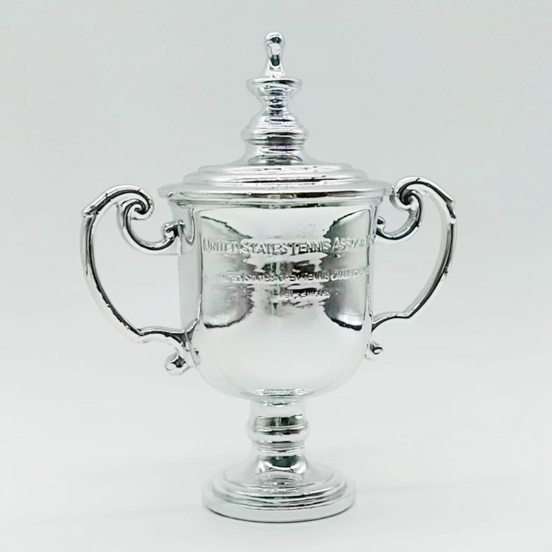 Resin Mold Silver Trophy Sports Tennis Championship Trophy Cup Fans Souvenir Arts Crafts Children Sc